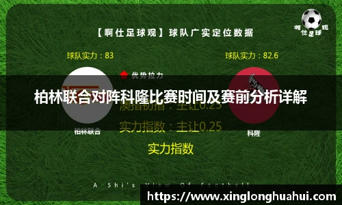 柏林联合对阵科隆比赛时间及赛前分析详解